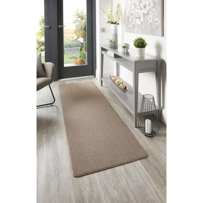 Stain Resistant Durable | Stone Plain Mats and Runners UK Mainland Free Shipping