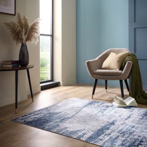Washable Arctic Scape Ice Eco-Washable Rugs UK Mainland Free Shipping