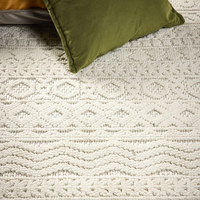 Atlas Graphic Cream Contemporary Rugs UK Mainland Free Shipping