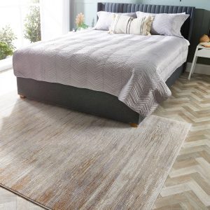 Bevel Cream/Grey Contemporary Rugs UK Mainland Free Shipping