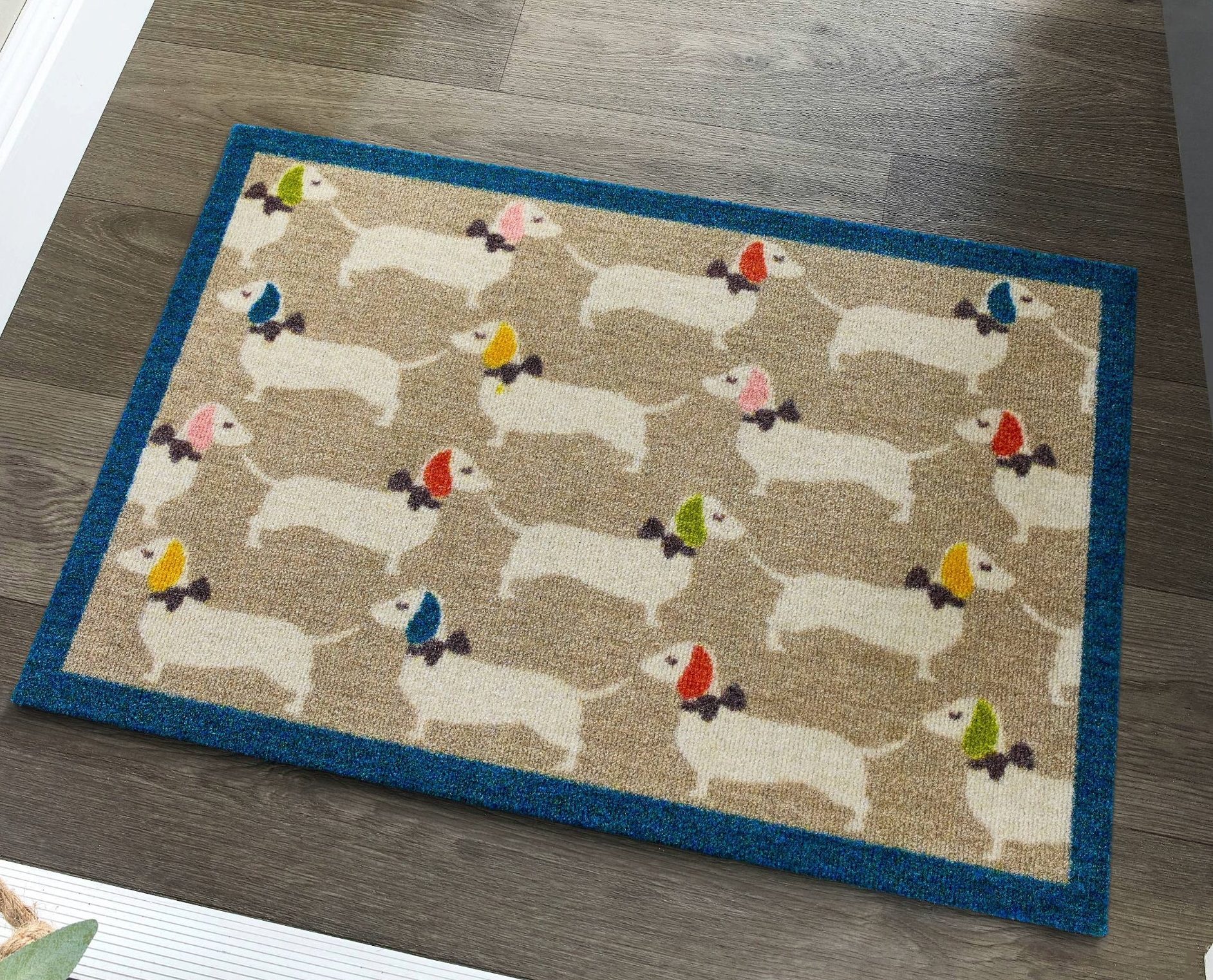 Patterned Doggie Mat & Runner Patterned Doggie Mat & Runner Howler & Scratch | Pet Mats UK Mainland Free Shipping