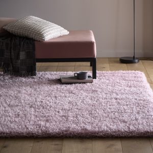 Chicago Pink Shagpile Rugs UK Mainland Free Shipping