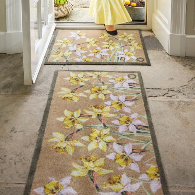 Daffodil Blooms | Doormats Doormats | Runners UK Mainland Free Shipping