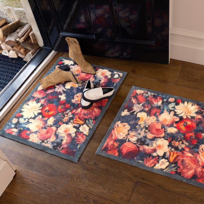 Dark Florals | Doormat Doormats | Runners UK Mainland Free Shipping