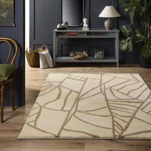 Kintsugi Cream Wool Rugs UK Mainland Free Shipping