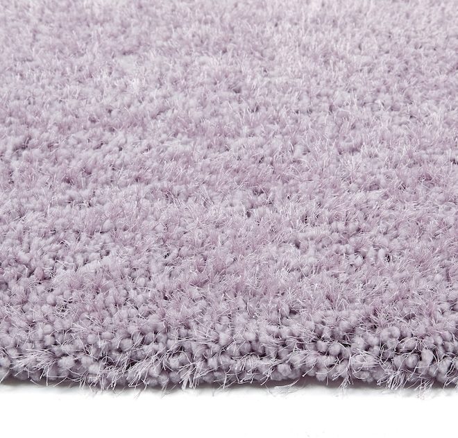 Chicago Soft Lilac Shagpile Rugs UK Mainland Free Shipping