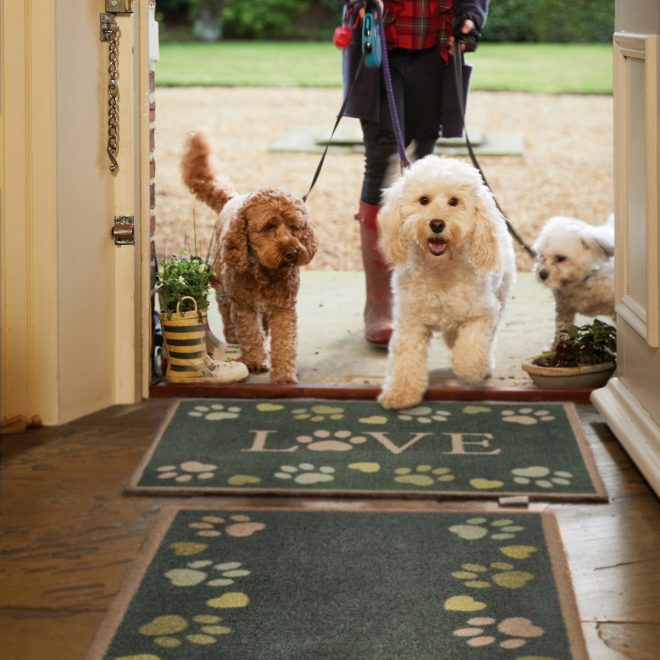 Love Paws Doormats | Runners UK Mainland Free Shipping