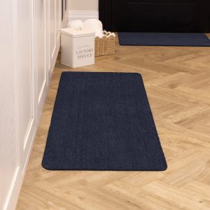 Soft Washable – French Navy Mats and Runners UK Mainland Free Shipping