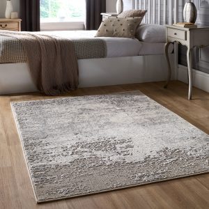 Poetic Reflection Grey Contemporary Rugs UK Mainland Free Shipping