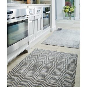 Portland Stone Zigzag | Doormat Doormats | Runners UK Mainland Free Shipping