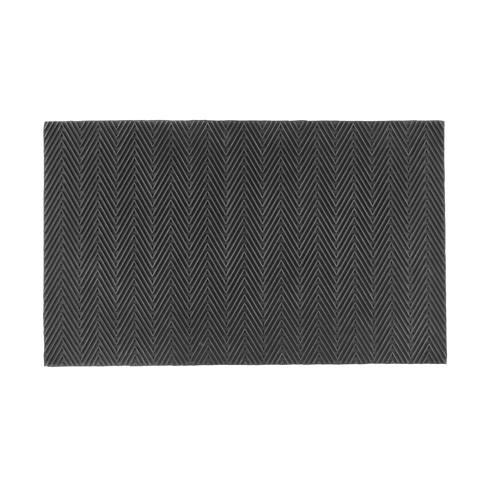 My Mat Reversible Rubber Zig Zag Doormat Rug Collection