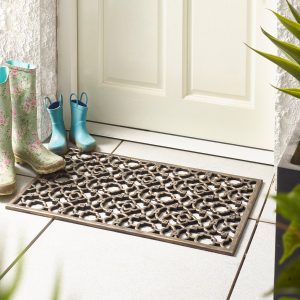 Scraper Rubber Cast Iron Effect Doormats | Runners UK Mainland Free Shipping
