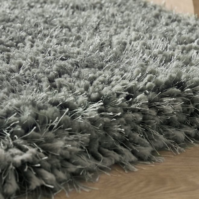 Chicago Sage Green Shagpile Rugs UK Mainland Free Shipping
