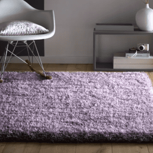 Chicago Lavender Shagpile Rugs UK Mainland Free Shipping