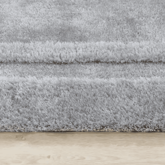 Frame Silver Shagpile Rugs UK Mainland Free Shipping