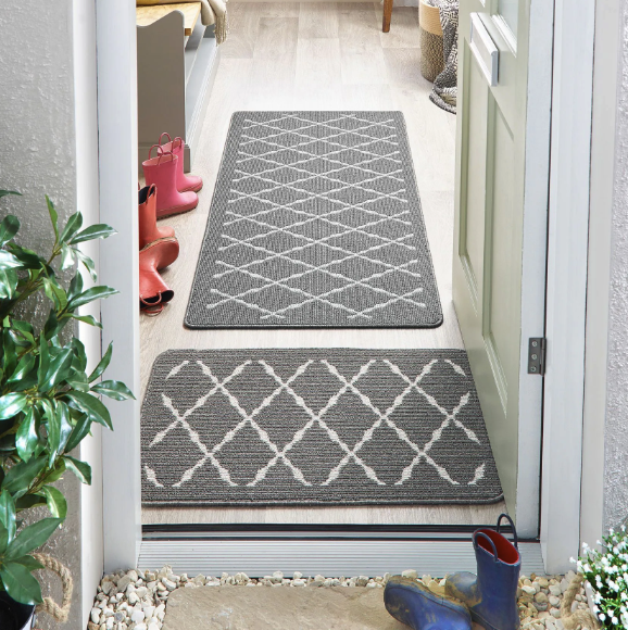 Arbor Silver | Mat & Runner Mats and Runners UK Mainland Free Shipping