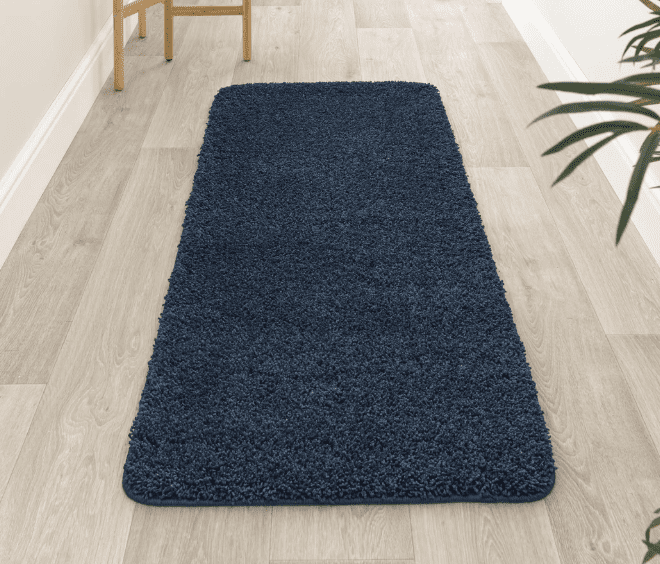 My Rug | Washable Midnight Blue Mats and Runners UK Mainland Free Shipping