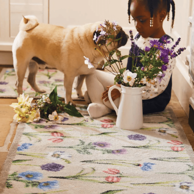 Garden Multi Floral | Doormat Doormats | Runners UK Mainland Free Shipping