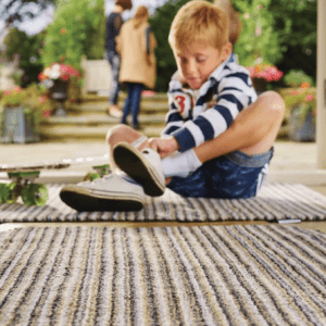 Portland Stone Stripe | Doormat Doormats | Runners UK Mainland Free Shipping