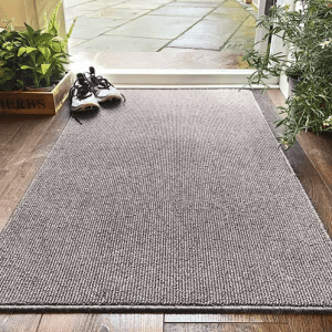 Durable | Silver Plain Mats and Runners UK Mainland Free Shipping