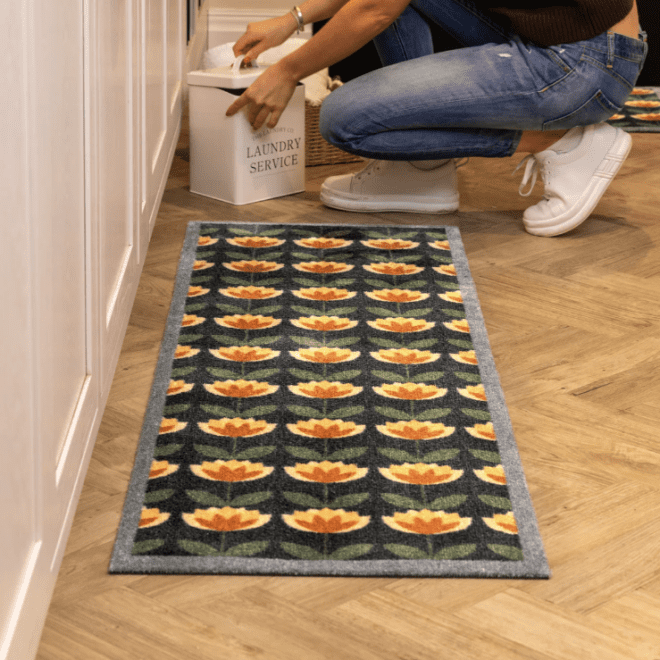 My Retro Floral Mats and Runners UK Mainland Free Shipping