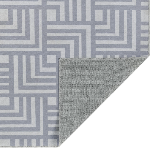 Washable Soho Grey Rug Eco-Washable Rugs UK Mainland Free Shipping