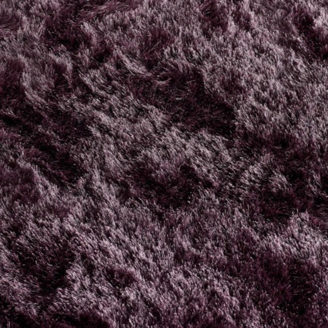Glamour/Shimmer Mauve Shagpile Rugs UK Mainland Free Shipping