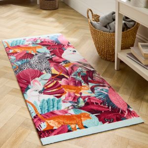 Studio Exotic Palms | 67 x 150cm Mats and Runners UK Mainland Free Shipping