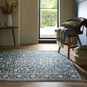 Washable Windsor Emerald Eco-Washable Rugs UK Mainland Free Shipping