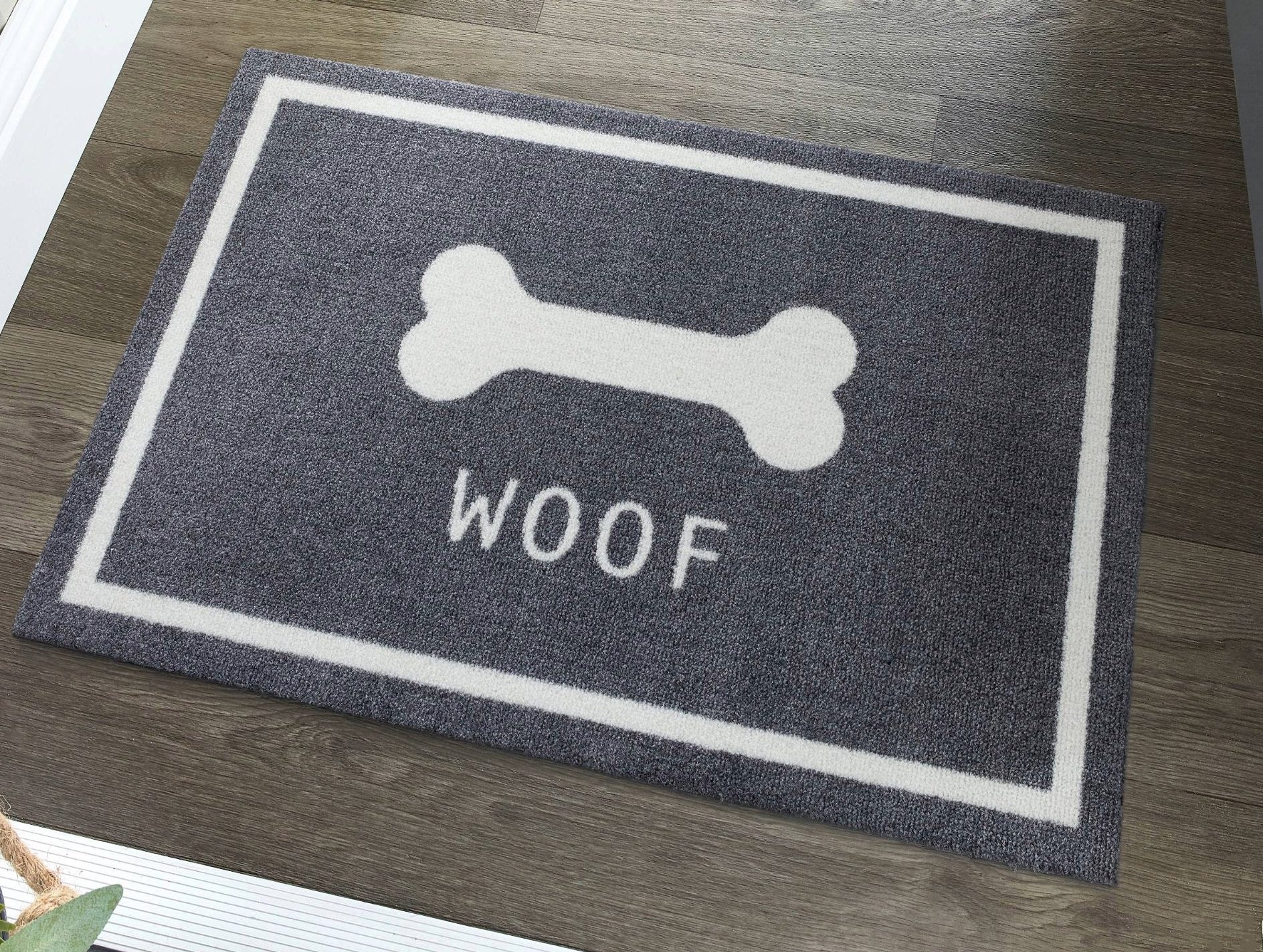 Patterned Woof Doormat Patterned Woof Doormat Howler & Scratch | Pet Mats UK Mainland Free Shipping