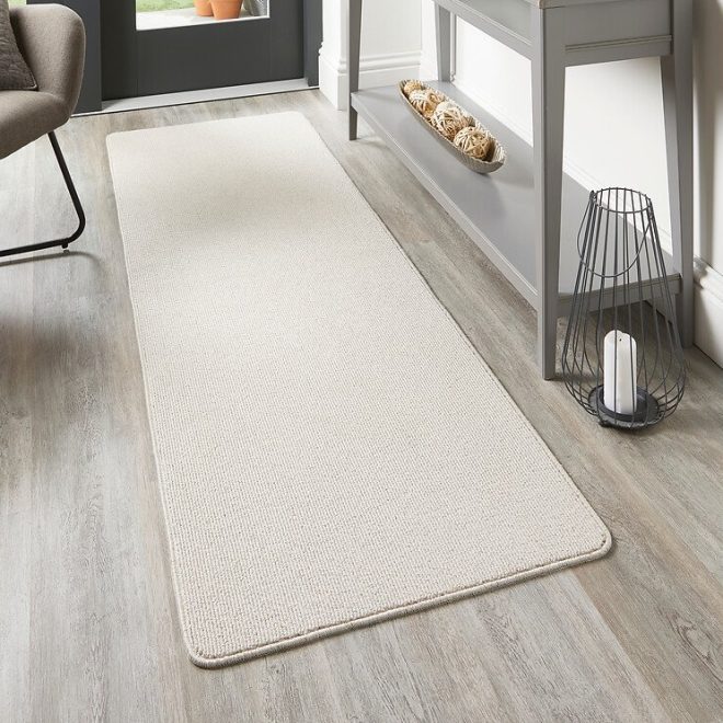 Durable – Ivory Plain Mats and Runners UK Mainland Free Shipping