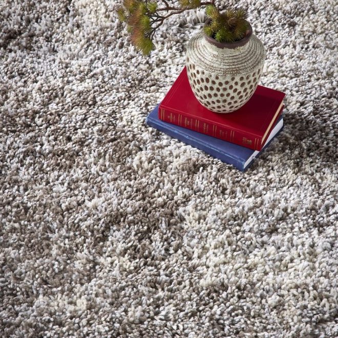 Hadley Beige/Grey Mix Shagpile Rugs UK Mainland Free Shipping