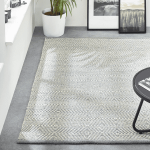Estelle Sky Grey Wool Rugs UK Mainland Free Shipping