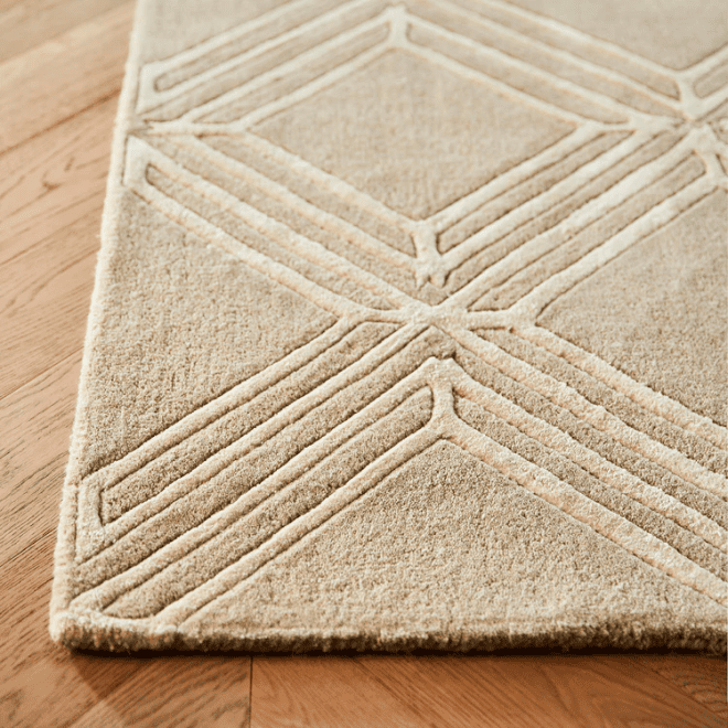 Vienna Mink Wool Rugs UK Mainland Free Shipping