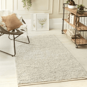 La Playa Cream Wool Rugs UK Mainland Free Shipping