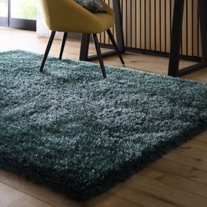 Chicago Forest Green Shagpile Rugs UK Mainland Free Shipping