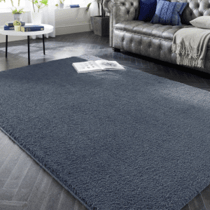 Luxury Smoke Blue | Shagpile Rug Shagpile Rugs UK Mainland Free Shipping