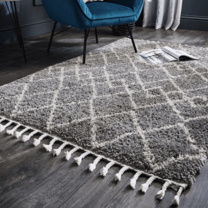Casablanca Grey Contemporary Rugs UK Mainland Free Shipping