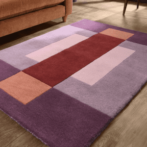 Sienna Block Wool Rugs UK Mainland Free Shipping