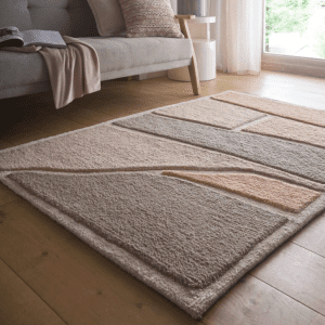 Strata Pink Wool Rugs UK Mainland Free Shipping