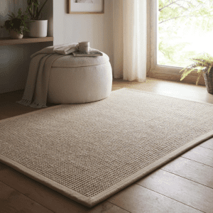 Sisal Boucle with Beige Border Sisal & Jute Rugs UK Mainland Free Shipping